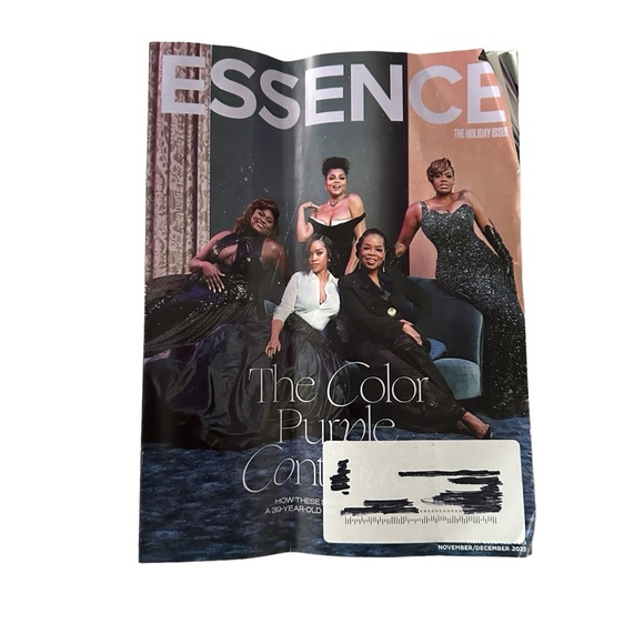 Essence Magazine The Color Purple November December 2023 - Picture 1 of 5